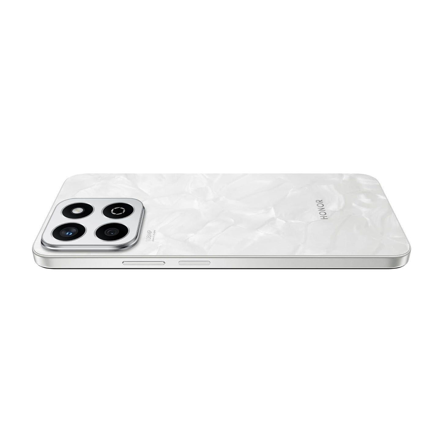 Honor X7c 5G Dual SIM | 16GB (8+8) RAM, 256GB Storage | 50MP AI Camera | 5 Star SGS Certified | IP64 Standards | 120Hz Refresh Rate | 5200mAh Battery | (Moonlight White)