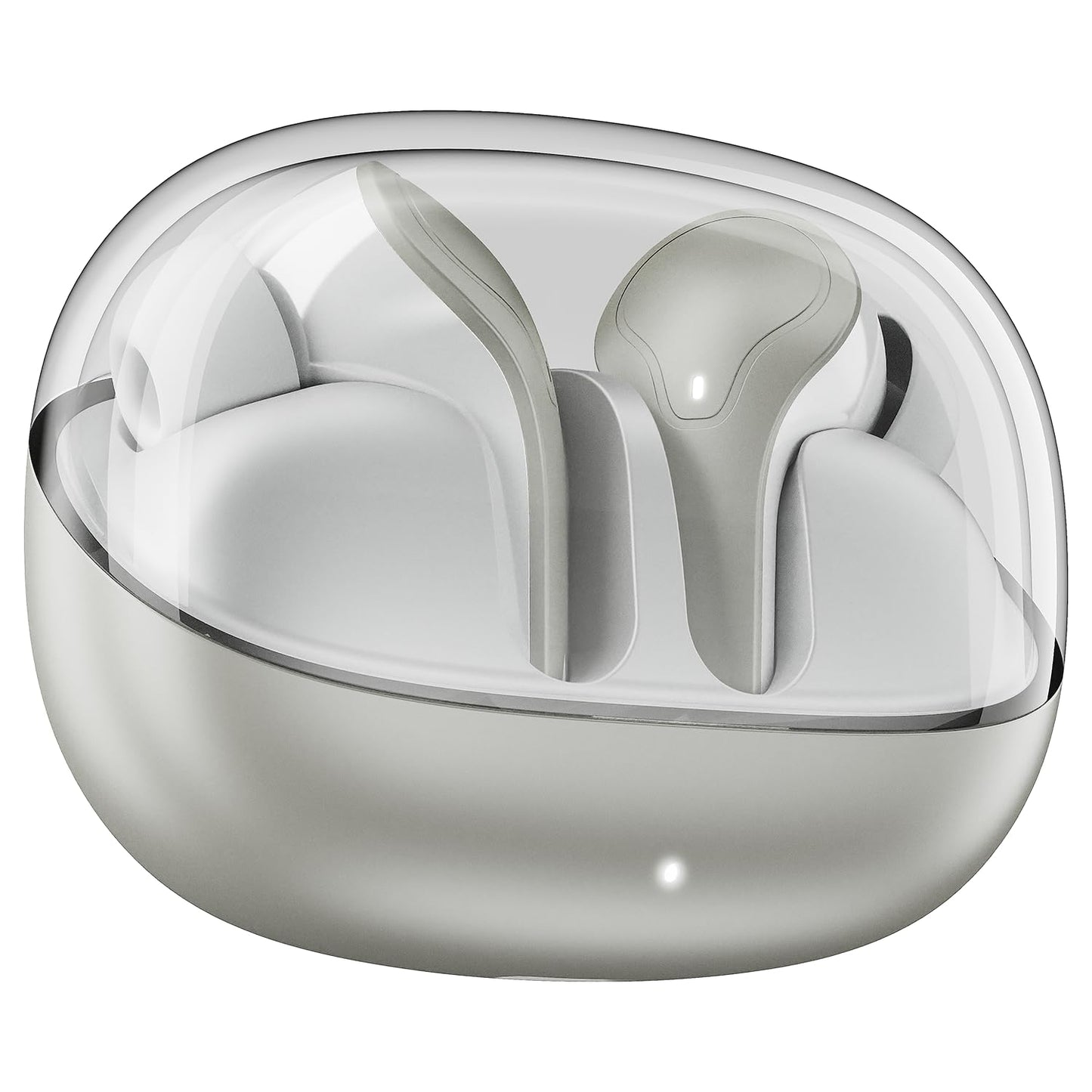 boAt Airdopes Plus 311 (2025 Launch), Glass Design, Dual Mics ENx, Fast Charge, 50 Hrs Battery, Low Latency, IPX4, Bluetooth Earbuds, TWS Ear Buds Wireless Earphones with mic (Charcoal Black)