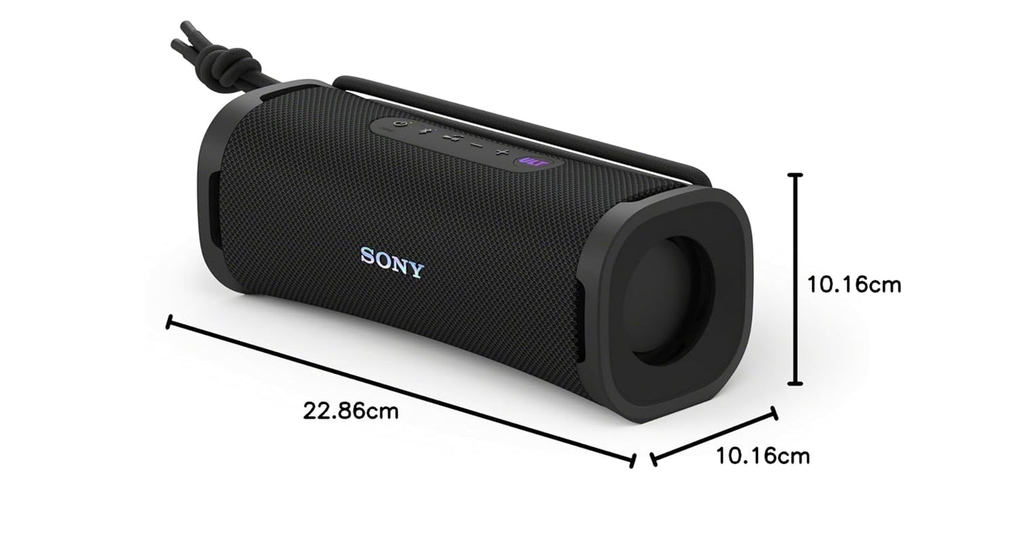 Sony ULT Field 1 with Massive Bass,12hrs Playtime,Hands Free Calling (with MIC),IP67(Waterproof,Dustproof,Rustproof),Sound Connect App,Wireless Bluetooth Speaker-Black
