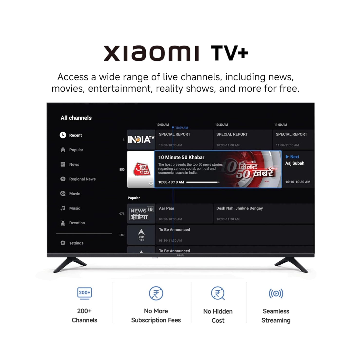 Xiaomi 108 cm (43 inch) A Full HD Smart Google LED TV L43MB-AFIN