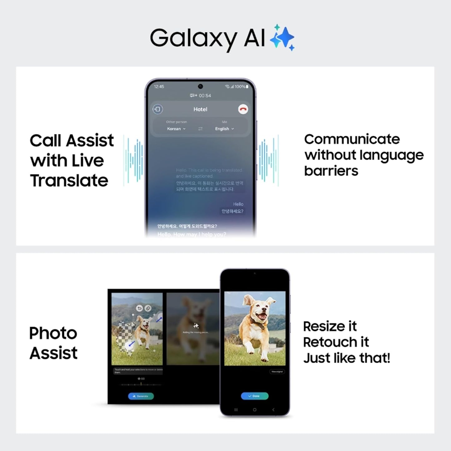 Samsung Galaxy S24 5G AI Smartphone (Onyx Black, 8GB, 128GB Storage)