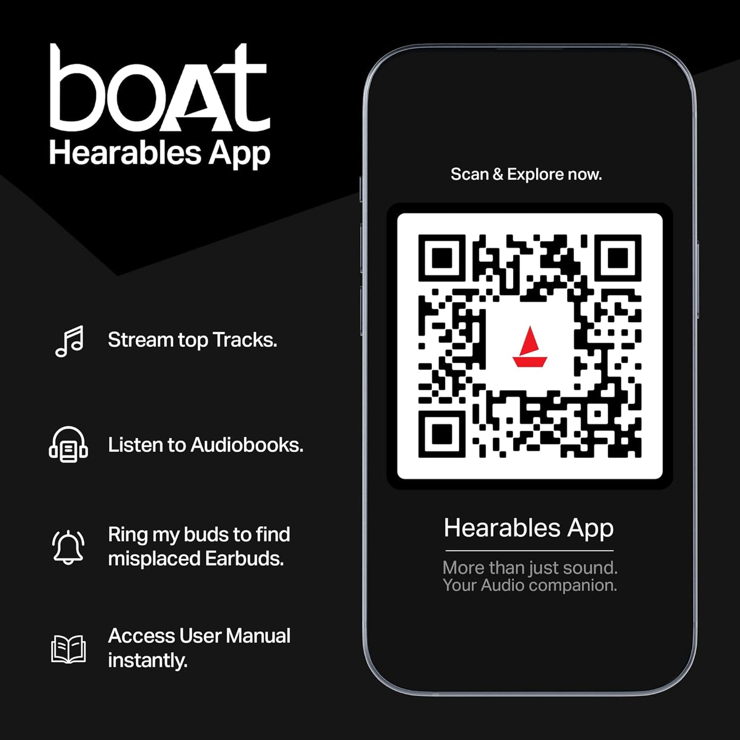 boAt Airdopes Plus 311 (2025 Launch), Glass Design, Dual Mics ENx, Fast Charge, 50 Hrs Battery, Low Latency, IPX4, Bluetooth Earbuds, TWS Ear Buds Wireless Earphones with mic (Ash Grey)