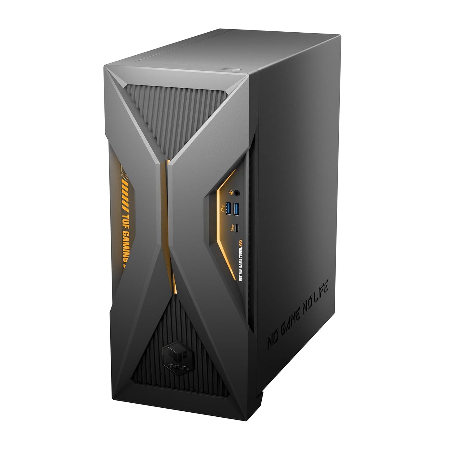 ASUS T500,13th Gen,Intel Core i5-13420H,Gaming Tower(RTX 3050-6GB/16GB RAM/1TB SSD/Windows 11/M365 Basic (1Year)*/Office Home 2024/with Gaming RGB Keyboard & Mouse(USB)/ Gray/5.9 Kg)T500MV-13420H022WS