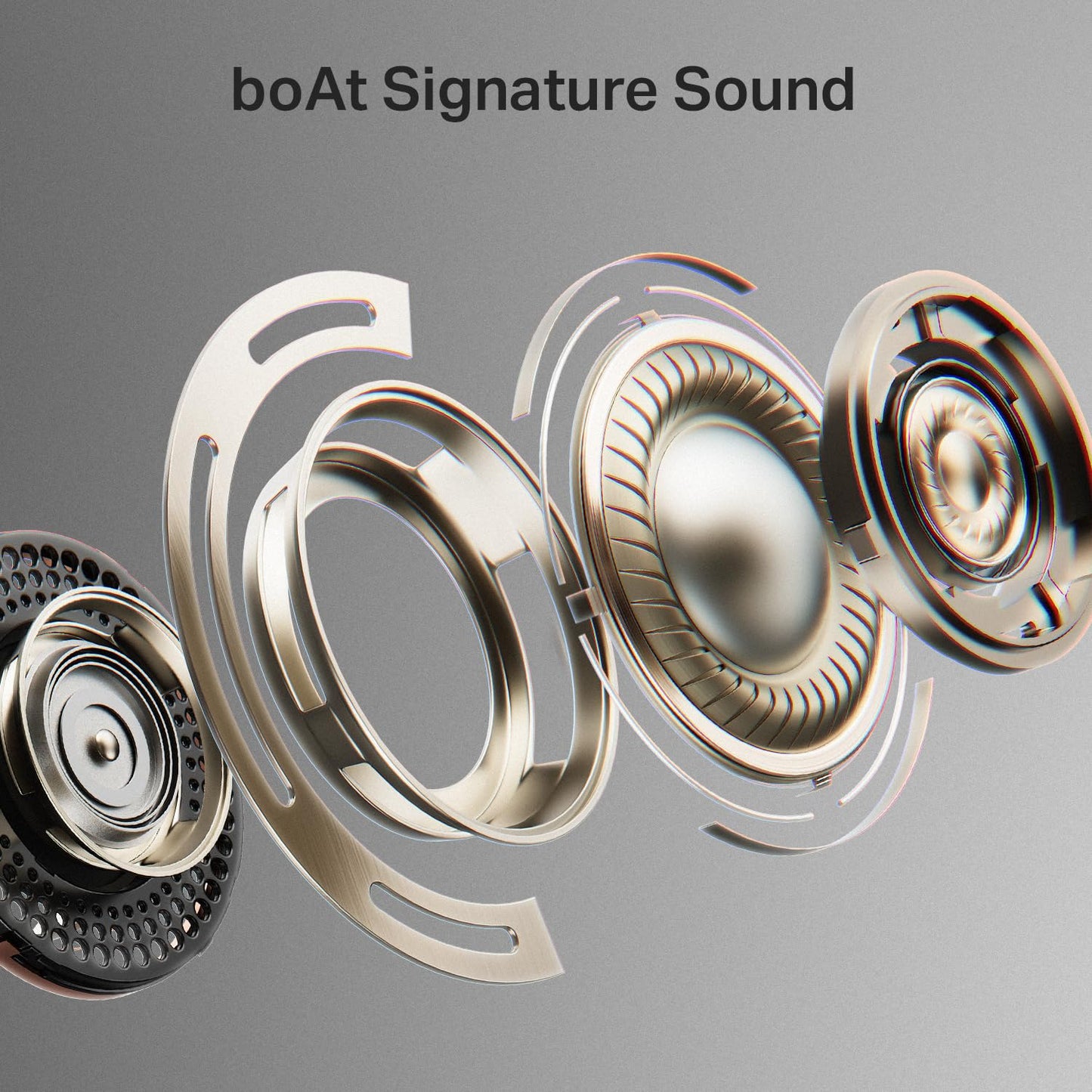 boAt Airdopes Plus 311 (2025 Launch), Glass Design, Dual Mics ENx, Fast Charge, 50 Hrs Battery, Low Latency, IPX4, Bluetooth Earbuds, TWS Ear Buds Wireless Earphones with mic (Charcoal Black)