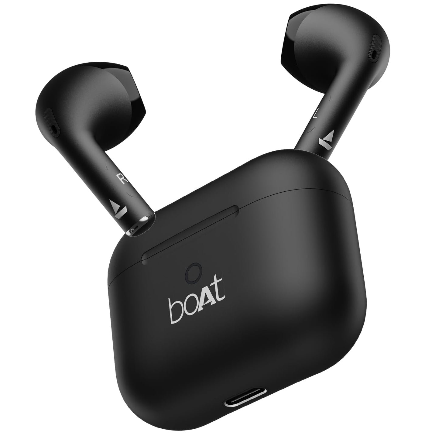 boAt Airdopes Joy, 35Hrs Battery, Fast Charge, IWP Tech, Low Latency, 2Mic ENx, Type-C Port, v5.3 Bluetooth Earbuds, TWS Ear Buds Wireless Earphones with mic(Dark Cyan)