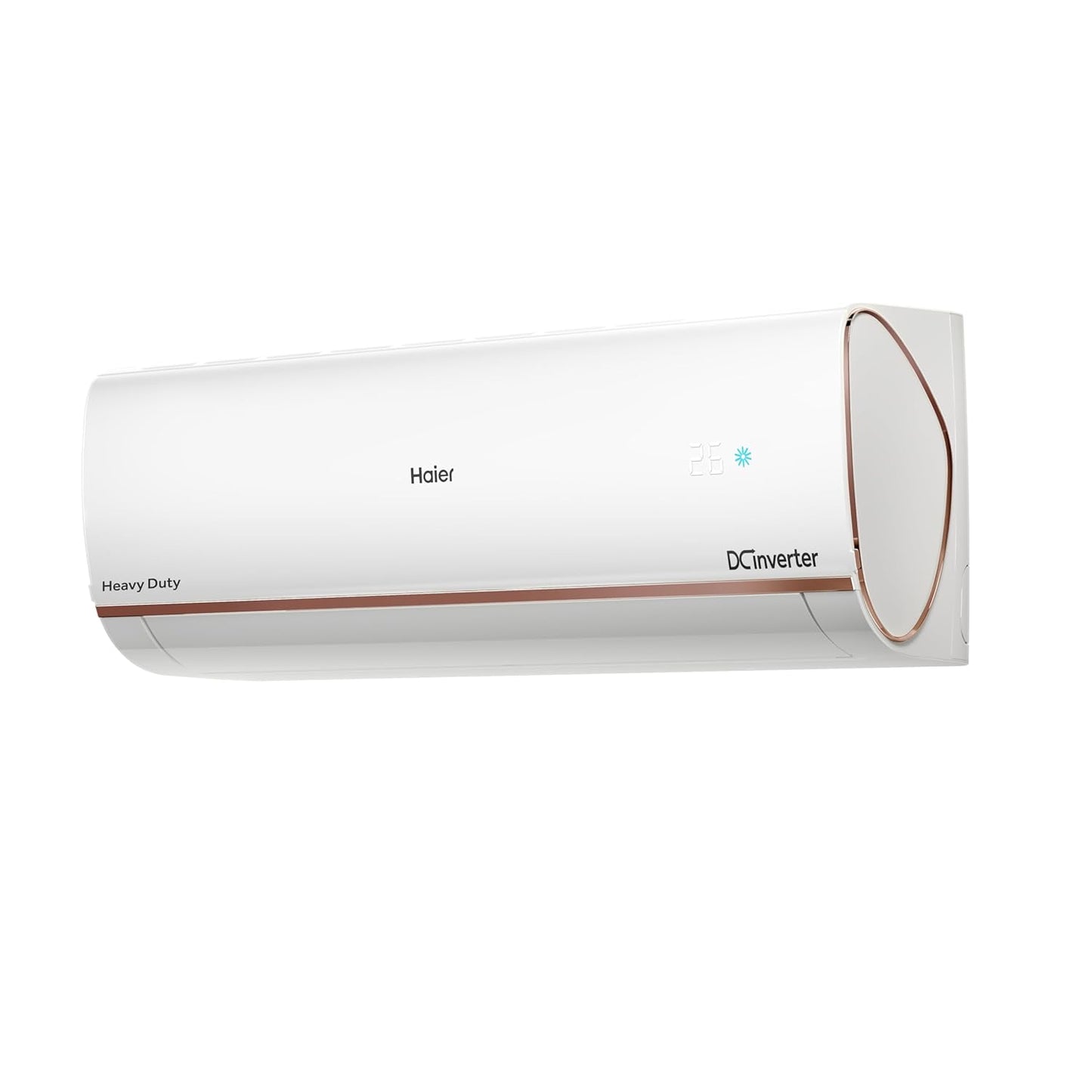 Haier 1.5 Ton 3 Star Triple Inverter Smart Split AC (5125 Watts, Copper, Wi-Fi, 4-Way Swing, 7 in 1 Convertible, Frost Self Clean, HD Filter, Cools at 60°C - HSU18K-PYFR3BN-INV, White)