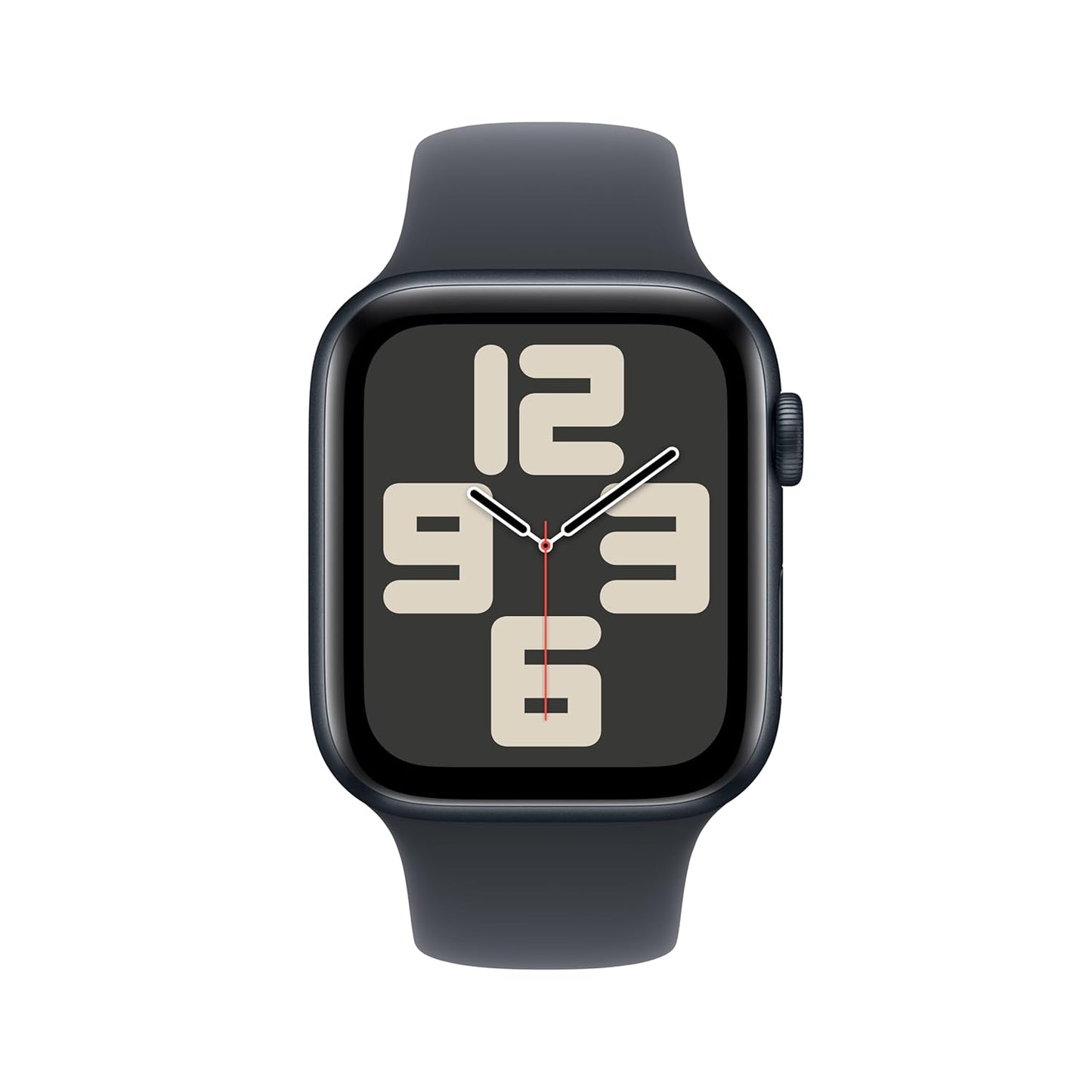 Apple Watch SE (2nd Gen, 2023) [GPS 44mm] Smartwatch with Midnight Aluminum Case with Midnight Sport Band. Fitness & Sleep Tracker, Crash Detection, Heart Rate Monitor, Retina Display