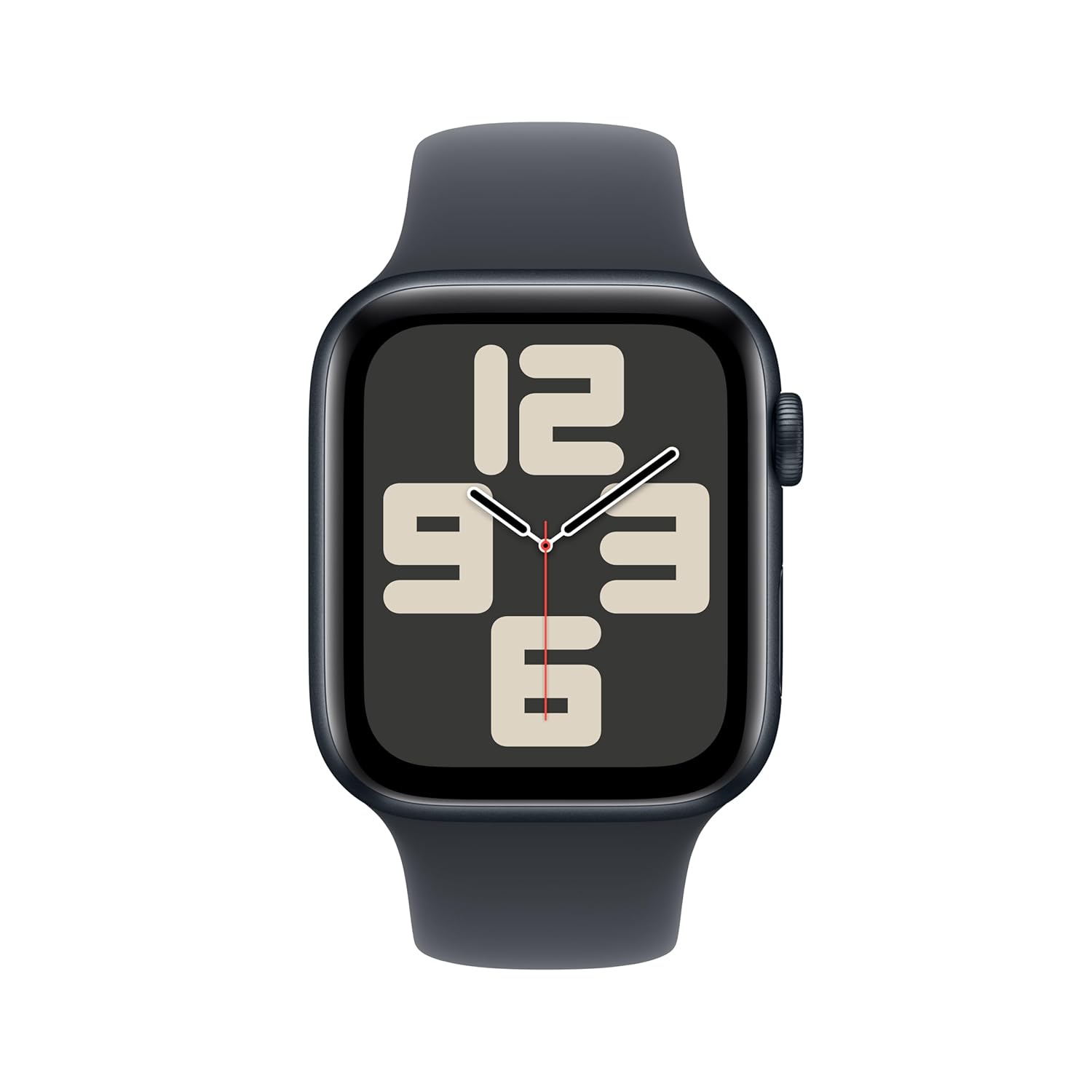 Apple Watch SE (2nd Gen, 2023) [GPS 44mm] Smartwatch with Midnight Aluminum Case with Midnight Sport Band. Fitness & Sleep Tracker, Crash Detection, Heart Rate Monitor, Retina Display