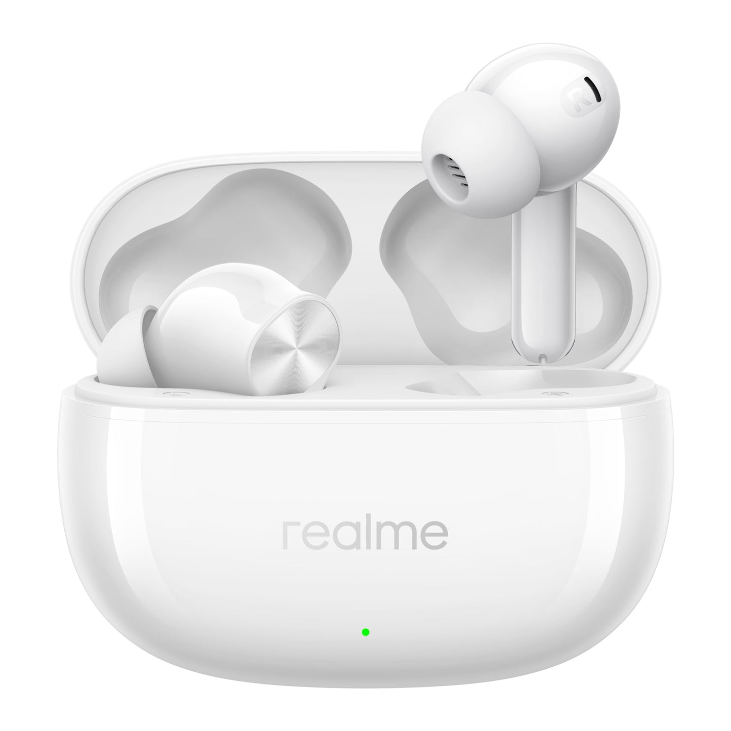 realme Buds T200 Lite Bluetooth in Ear Earbuds,4 Mic, AI ENC for Calls,48 Hours Total Playback with Fast Charging and Ultra Low Latency Gaming TWS,Google Fast Pair,with mic (Aurora Purple)