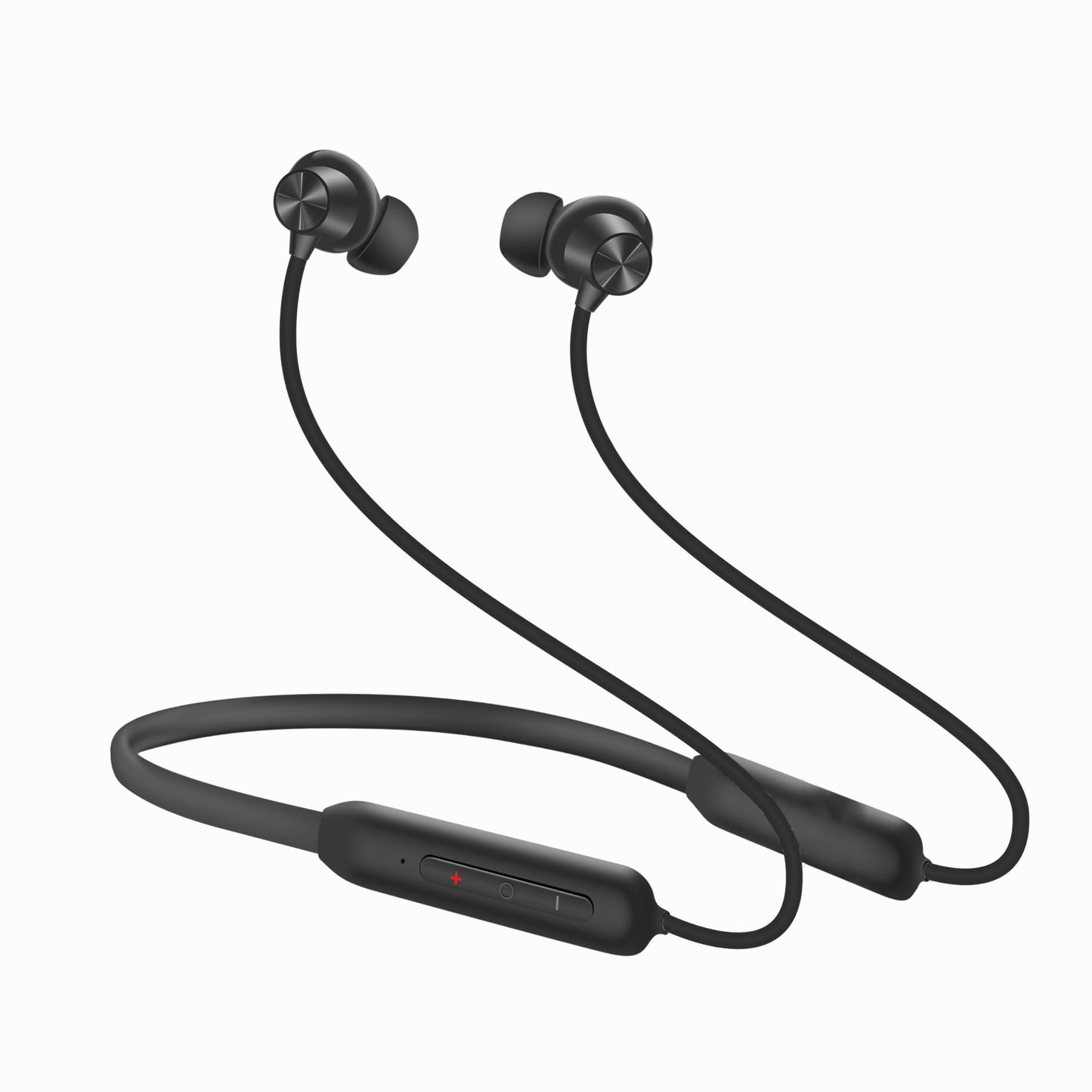 SIGNATIZE Bluetooth Earphone in Ear Wireless Neckband, with Mic,Up to 65 Hours Playtime, Magnetic Earbuds, Lightweight v5.3 Bluetooth Headset for Running, Gyming & Travelling (Red)