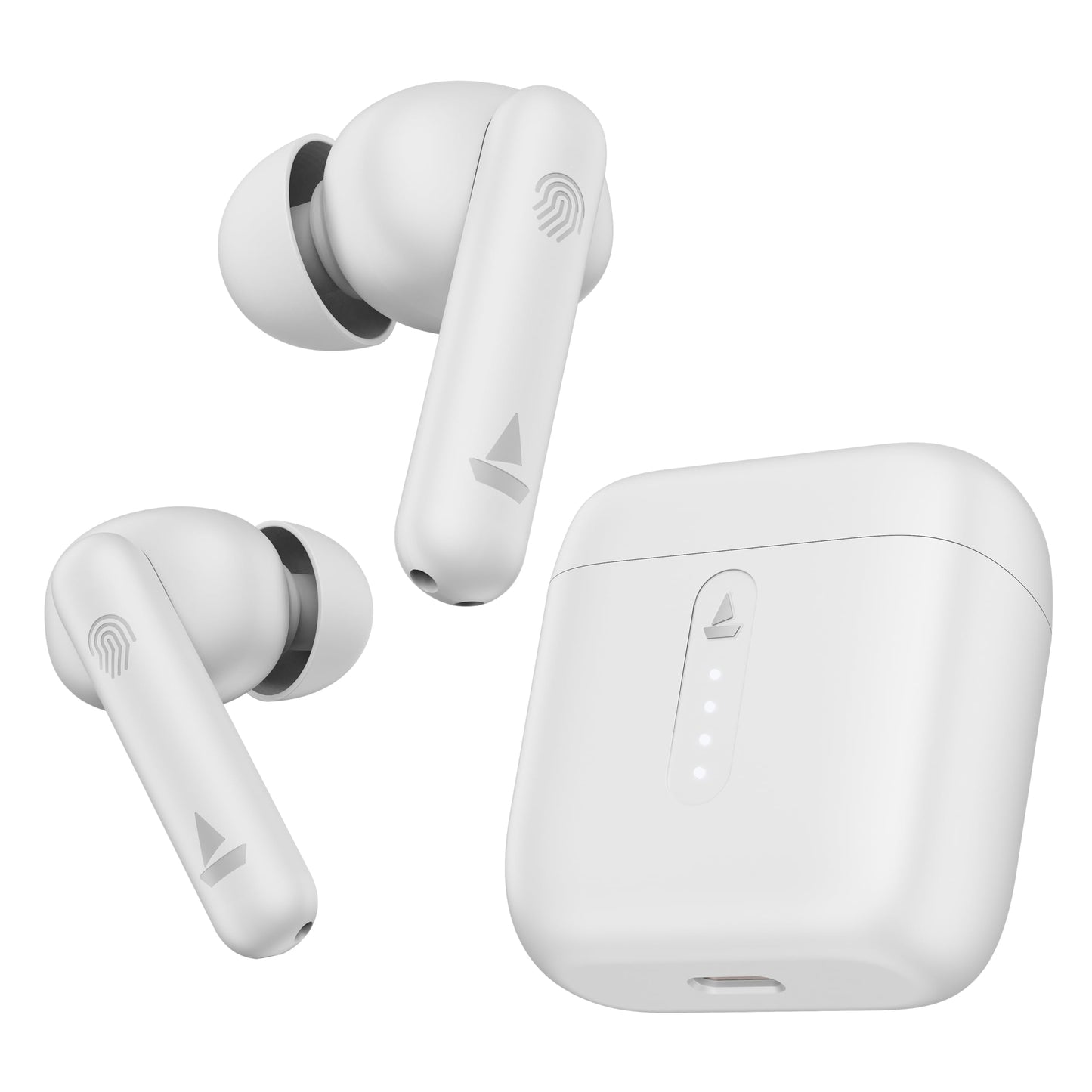 boAt Airdopes 141 Pro Buds, 13mm Drivers, Metallic Finish, 60HRS Battery, 4Mics ENx, Fast Charge, IPX5, v5.3 Bluetooth TWS in Ear Earbuds Wireless Earphones with mic (Obsidian Black)