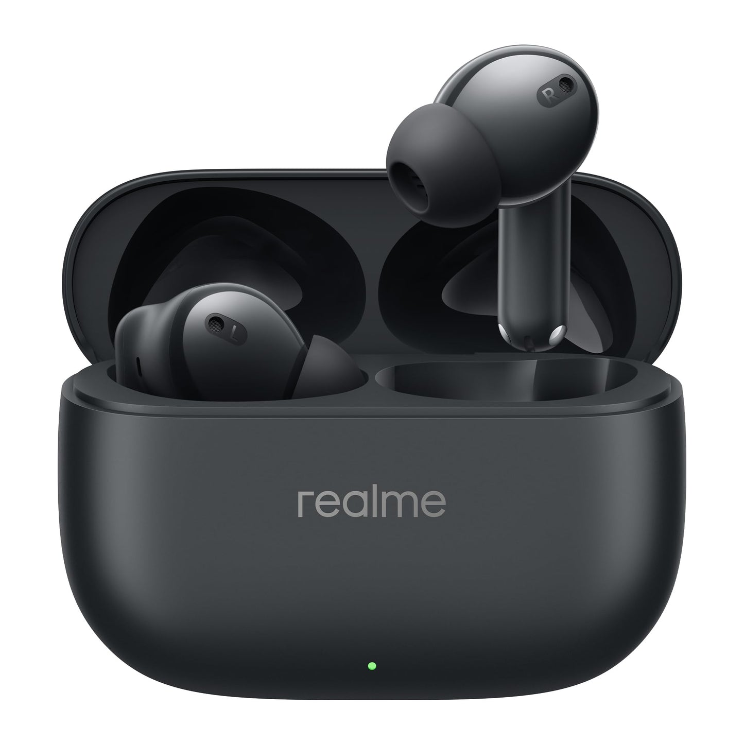 realme Buds T310 True Wireless in-Ear Earbuds with 46dB Hybrid ANC, 360° Spatial Audio, 12.4mm Dynamic Bass Driver, Upto 40Hrs Battery and Fast Charging (Monet Purple)
