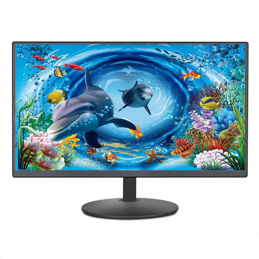 Assembled Core i5 Desktop PC (16GB RAM, 512GB SSD, Windows 11 Home, 18.5-inch Display, MS Office, Black, Ready-to-Use System)