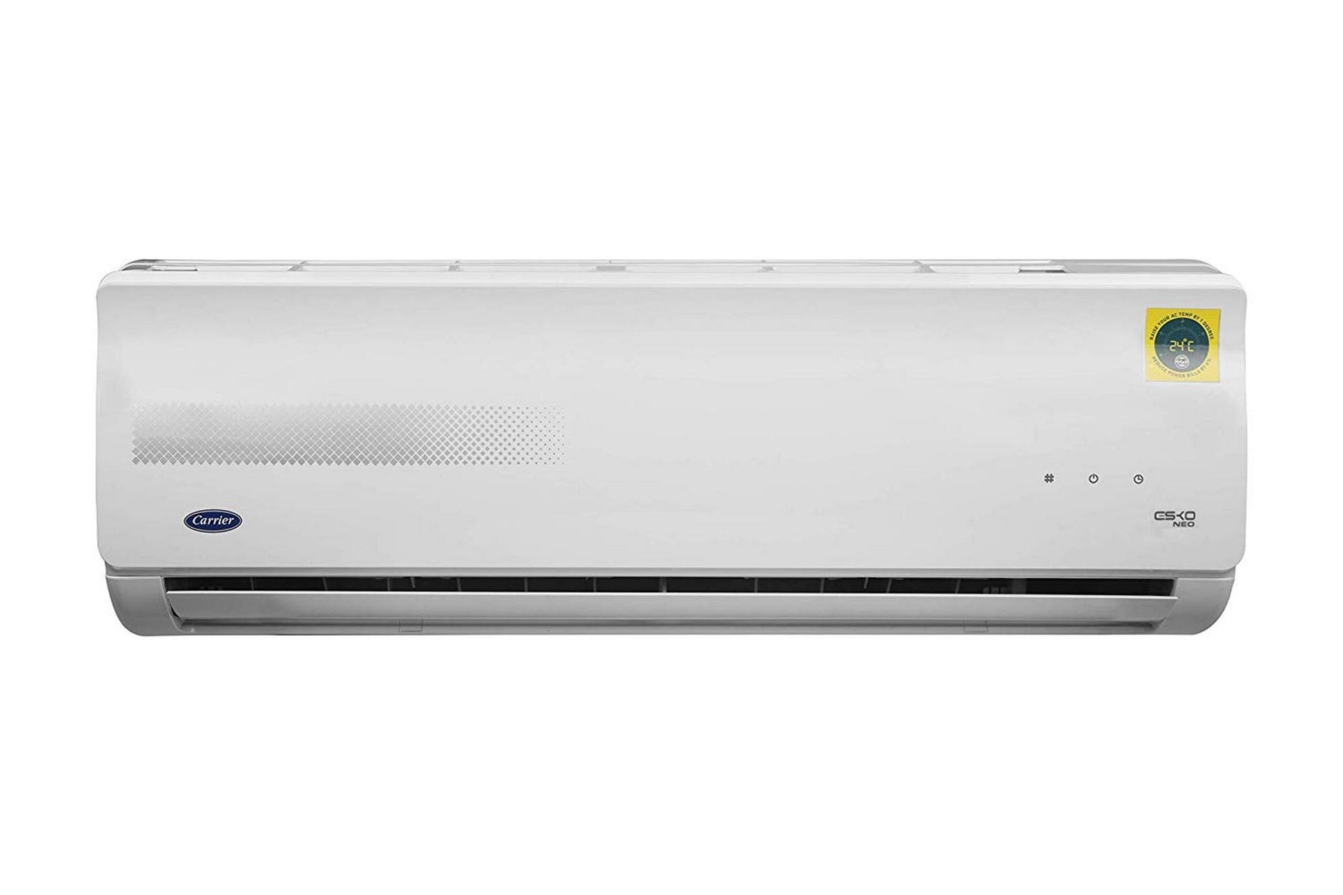 Carrier 1.5 Ton 3 Star Wi-Fi Smart Flexicool Inverter Split AC (Copper, Convertible 6-in-1 Cooling,Smart Energy Display, HD & PM 2.5 Filter, ESTER EDGE FXi (Wi-Fi), CAI18EE3R35W0,White)