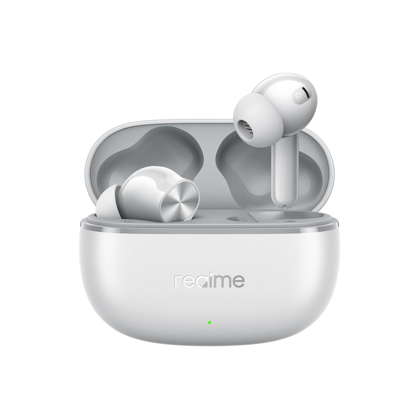realme Buds T200x True Wireless Earbuds with 12.4mm Dynamic Bass Drivers, 25 dB ANC, Quad Mic, 45ms Latency, Upto 48 Hrs Playback, Fast Charge, IP55 Rated, BT 5.4 (Pure Black)