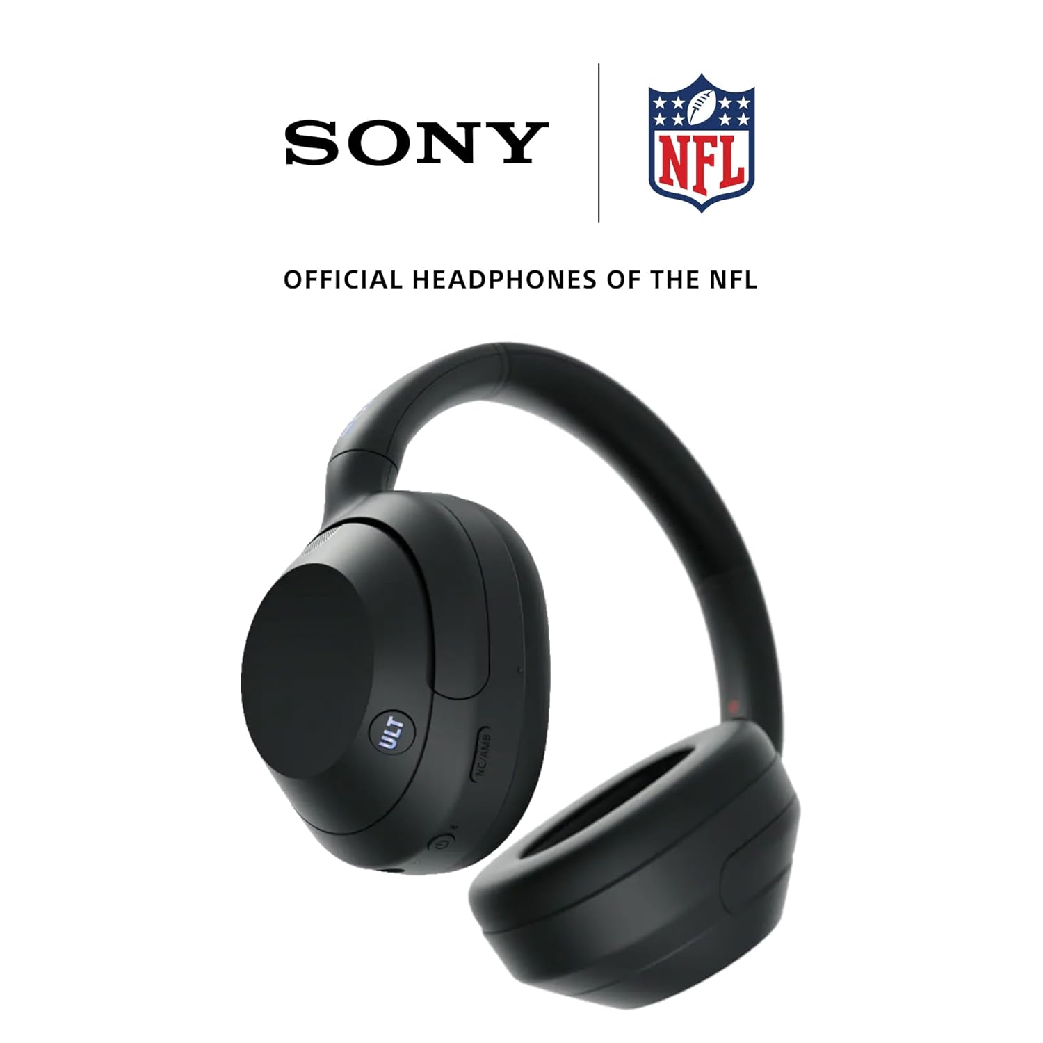 Sony ULT Wear WH-ULT900N Noise Cancellation Wireless Bluetooth Over Ear Headphones with Massive Bass, Up to 50Hrs Battery-Black