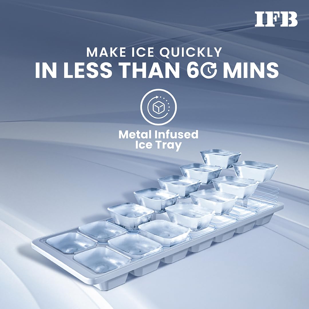 IFB 197L 5 Star Direct Cool Single Door Refrigerator (IFBDC-2235DBSE, Brush Grey, Advanced Inverter Compressor, Extraordinary Storage with Humidity Controller)