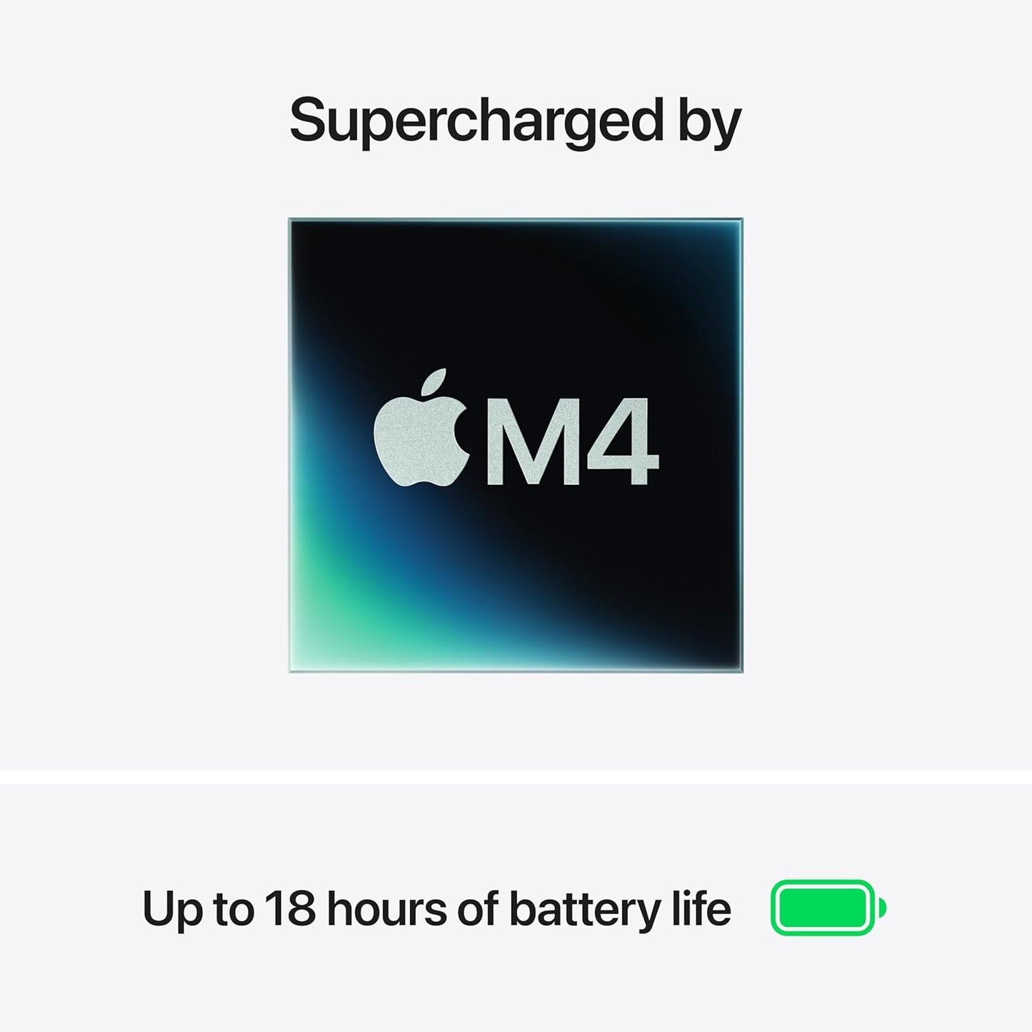 Apple 2025 MacBook Air (13-inch, Apple M4 chip with 10-core CPU and 8-core GPU, 16GB Unified Memory, 256GB) - Midnight