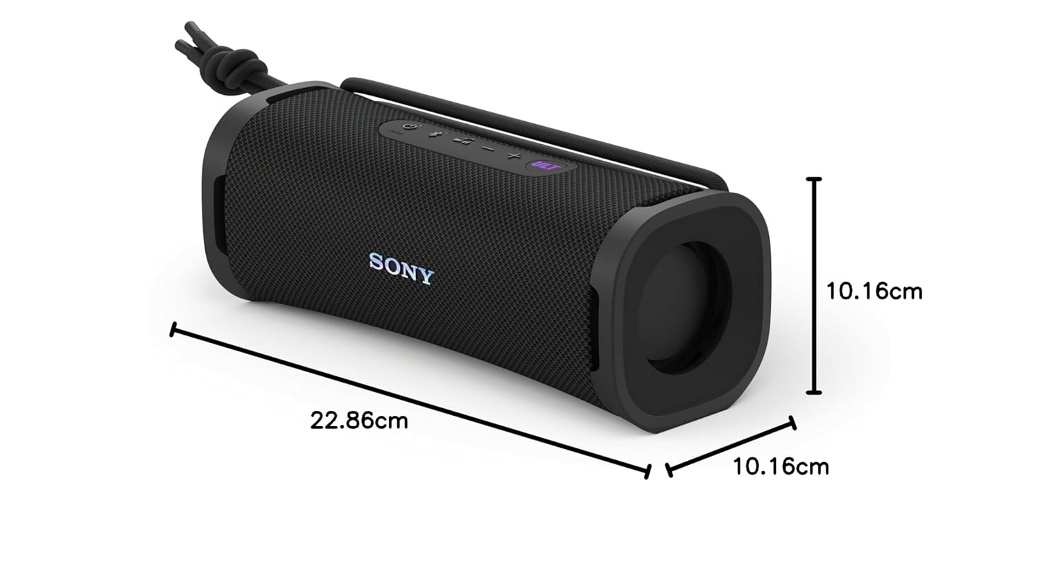 Sony ULT Field 1 with Massive Bass,12hrs Playtime,Hands Free Calling (with MIC),IP67(Waterproof,Dustproof,Rustproof),Sound Connect App,Wireless Bluetooth Speaker-Black