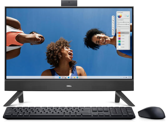 Dell AIO Inspiron 5430, 14th gen i3-100U, 8 GB, 512GB SSD Intel® Graphics, 23.8" FHD AG Infinity Narrow Border Non-Touch | Windows 11 + Office H&S 2021 | Wireless Keyboard & Mouse