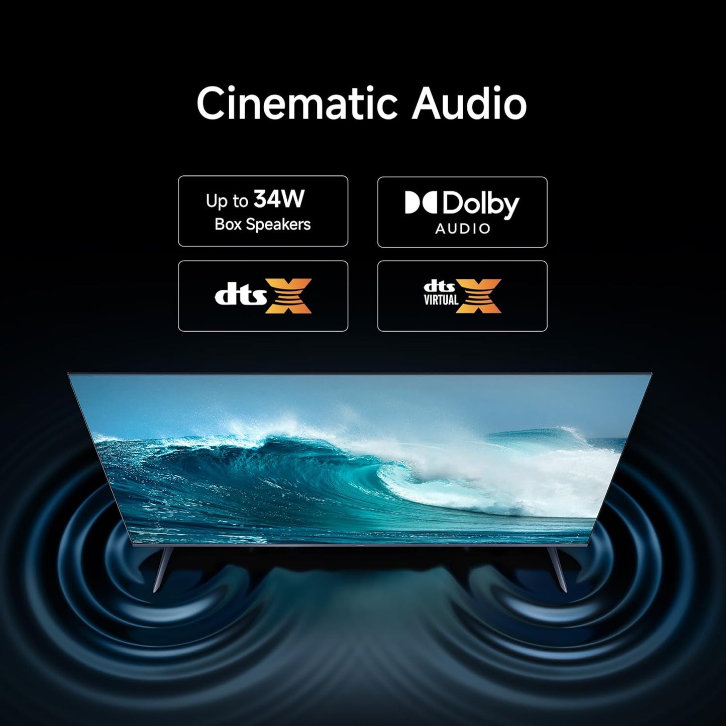 Xiaomi 108 cm (43 inch) X Ultra HD 4K Smart Google LED TV L43MB-AIN