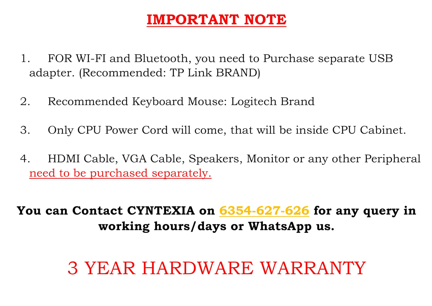 Cyntexia Computer Desktop PC (Windows Intel Core i5-8th Gen || 16GB RAM || 1TB SSD || HDMI || VGA || Ethernet || UHD Graphics 630 || USB 3.0 || Win 11) Basic Software Installed, Black