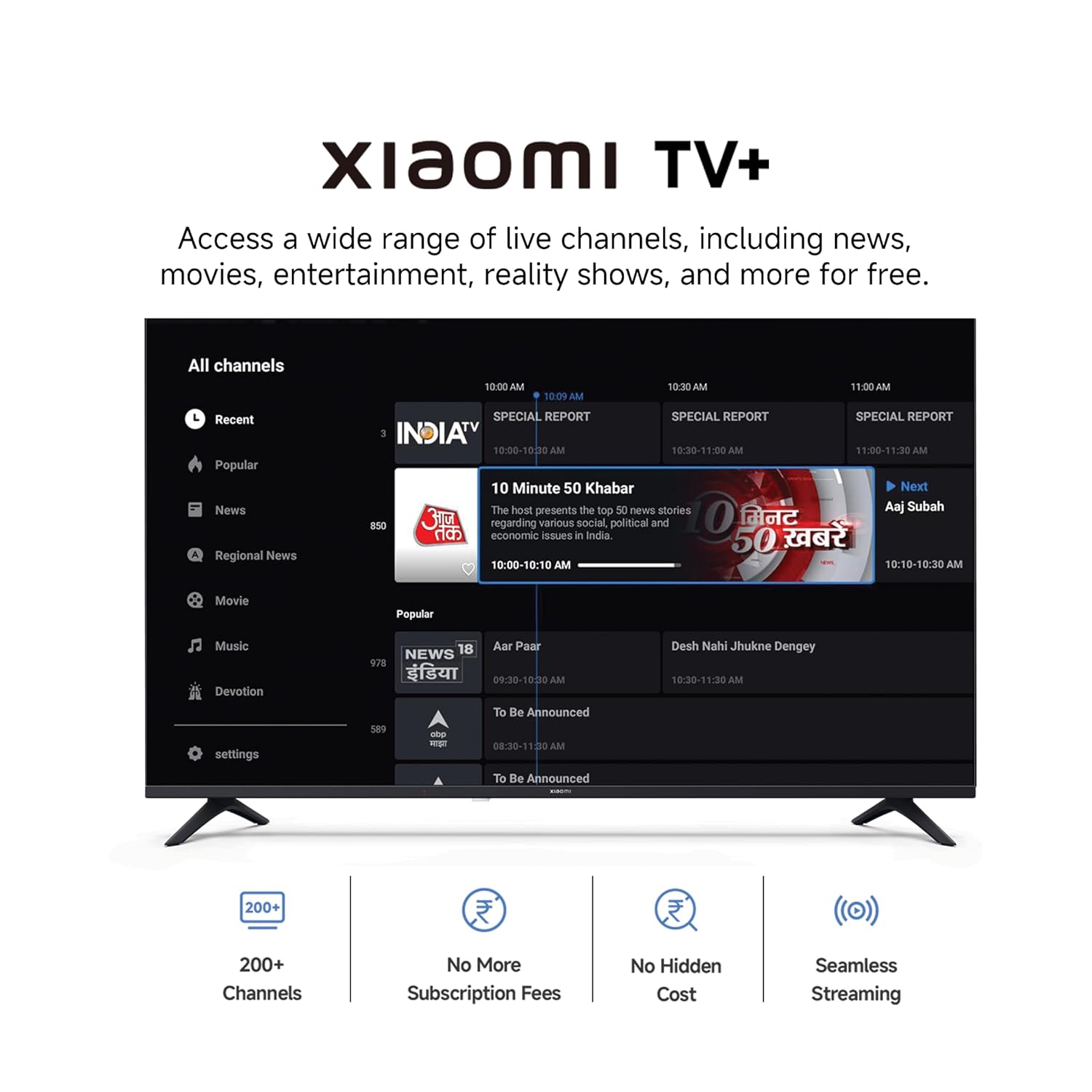 Xiaomi 108 cm (43 inch) A Full HD Smart Google LED TV L43MB-AFIN