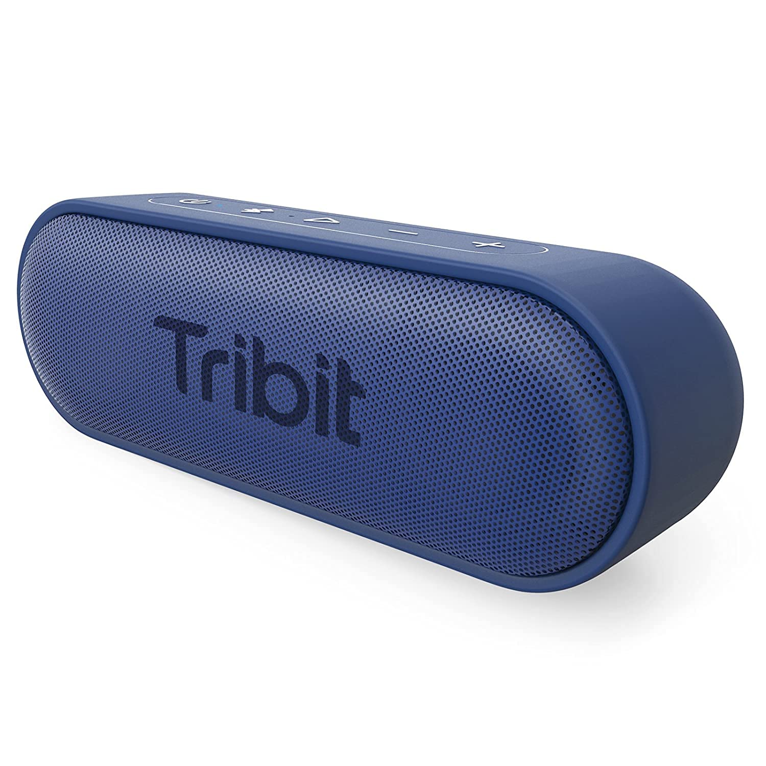 Tribit Updated Version XSound Go Wireless Bluetooth 5.3 Speakers with Loud Stereo Sound & Rich Bass 16W,24H Playtime,150 ft Bluetooth Range,Outdoor Lightweight IPX7 Waterproof,Built-in Mic (Black)