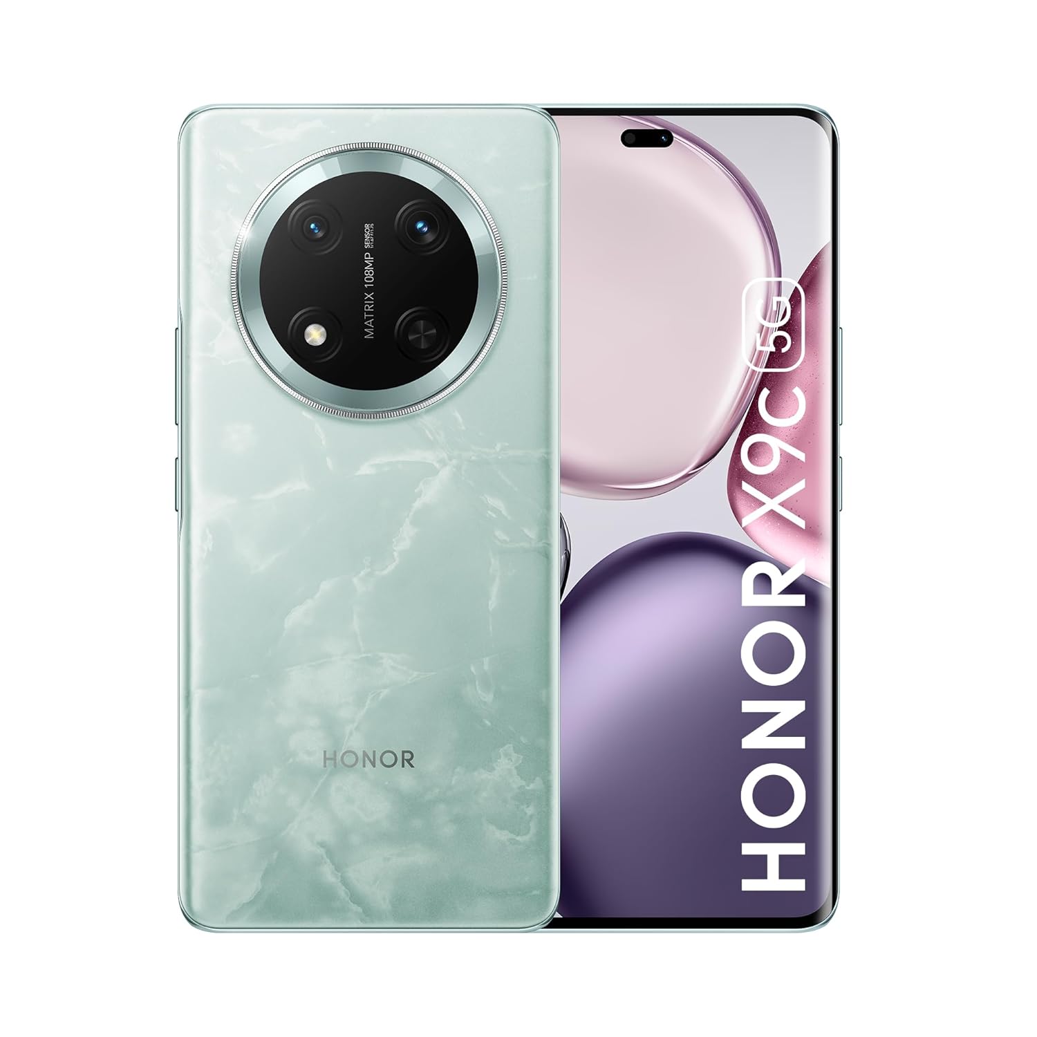 HONOR X9c 5G Dual SIM (8GB RAM, 256GB Storage) | Ultra Durable | 108MP AI OIS Camera | 6600mAh Battery | 3840Hz Risk-Free Dimming Display | with Charger (Jade Cyan)