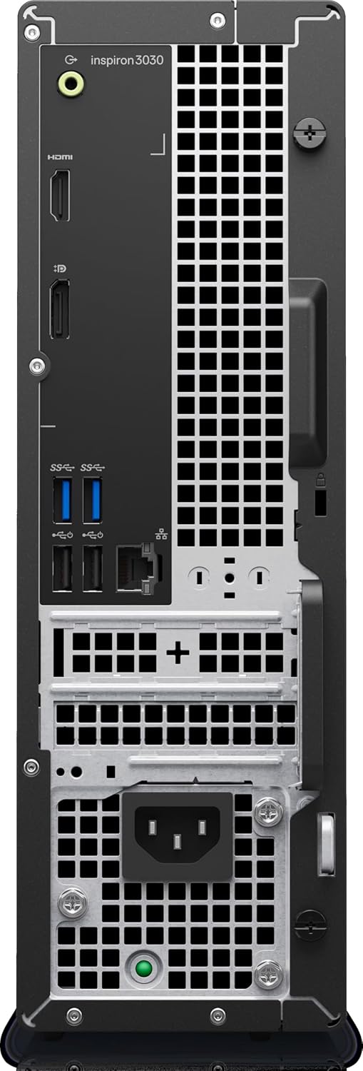 Dell Inspiron 3030S Desktop, Windows 11 Home, Intel Core i3-12100 Processor, 8GB, 512GB, Wired Keyboard + Mouse, Win 11 + Office H&S 2024 + M365, 1 Year Onsite Hardware Service, McAfee 15 Months