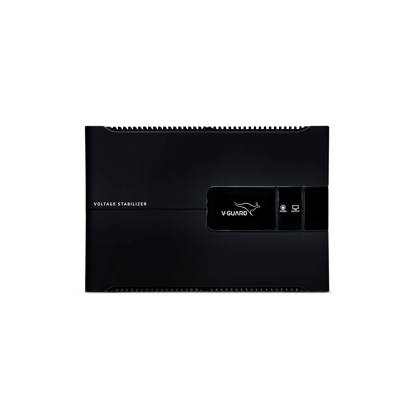 V-Guard Voltino Grand Digi Plus TV Stabilizer | Applicable for Smart TVs up to 203 cm (80'') + Set Top Box,Home Theatre/Gaming Console| 4 A Capacity | Dual Seven Segment Digital Display | Black