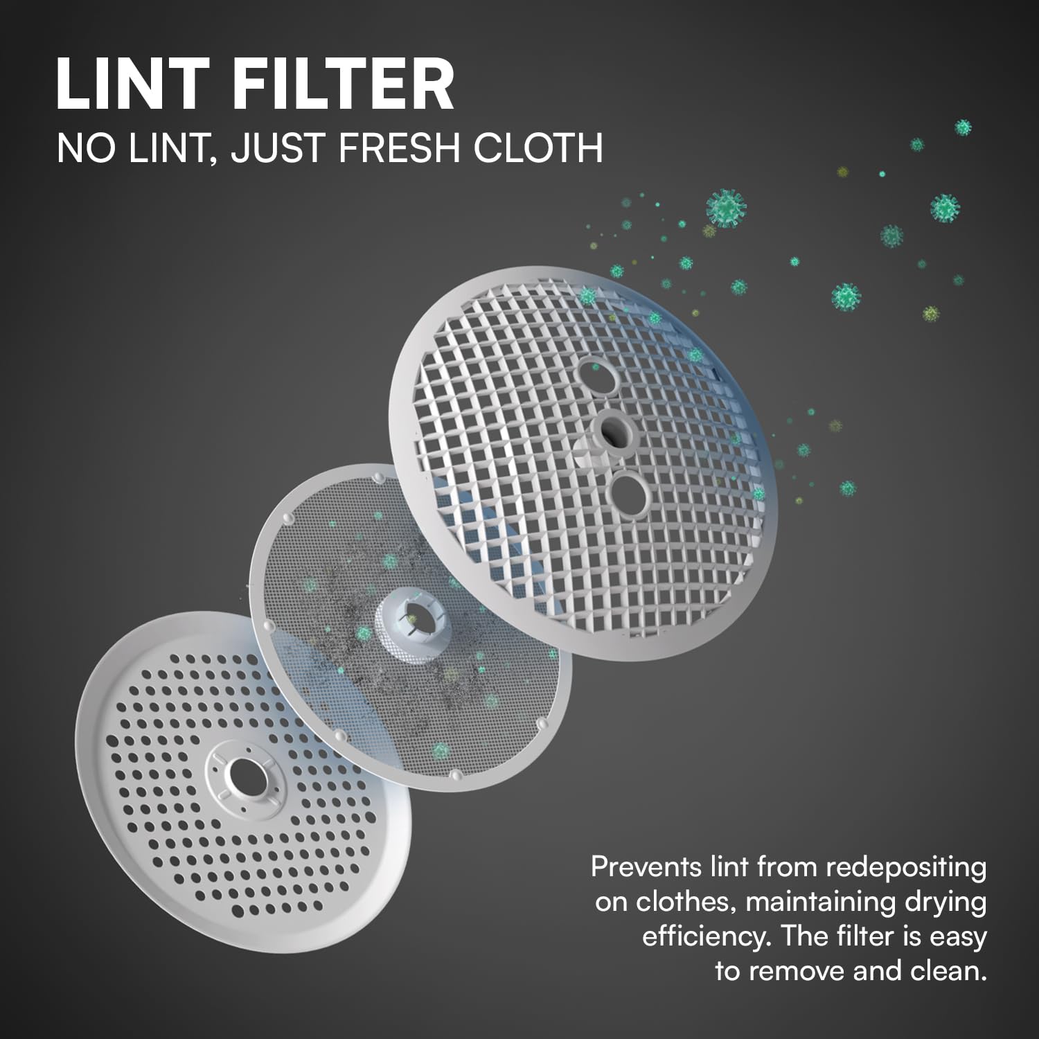 IFB 5.5 kg Fully-automatic Dryer (TURBO DRY EX, Silver, Wall Mountable,Anti crease)
