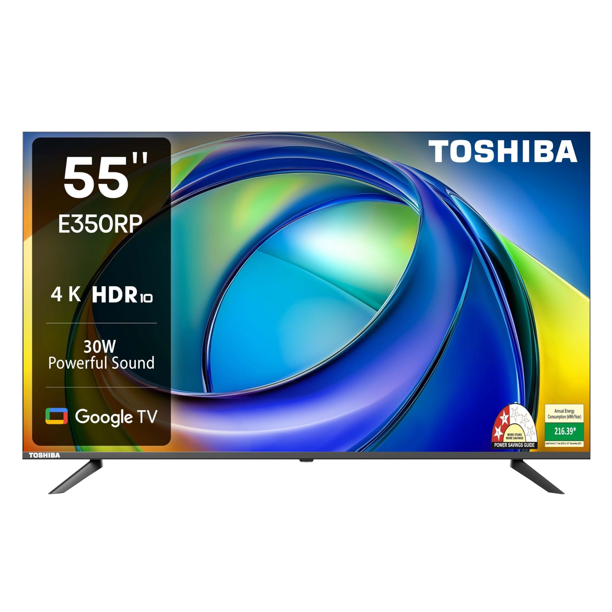 TOSHIBA 189 cm (75 inches) C350NP Series 4K Ultra HD Smart LED Google TV 75C350NP (Black)