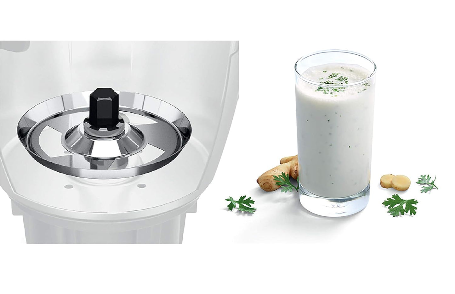 Bosch Pro 1000W Mixer Grinder MGM8842MIN - Black