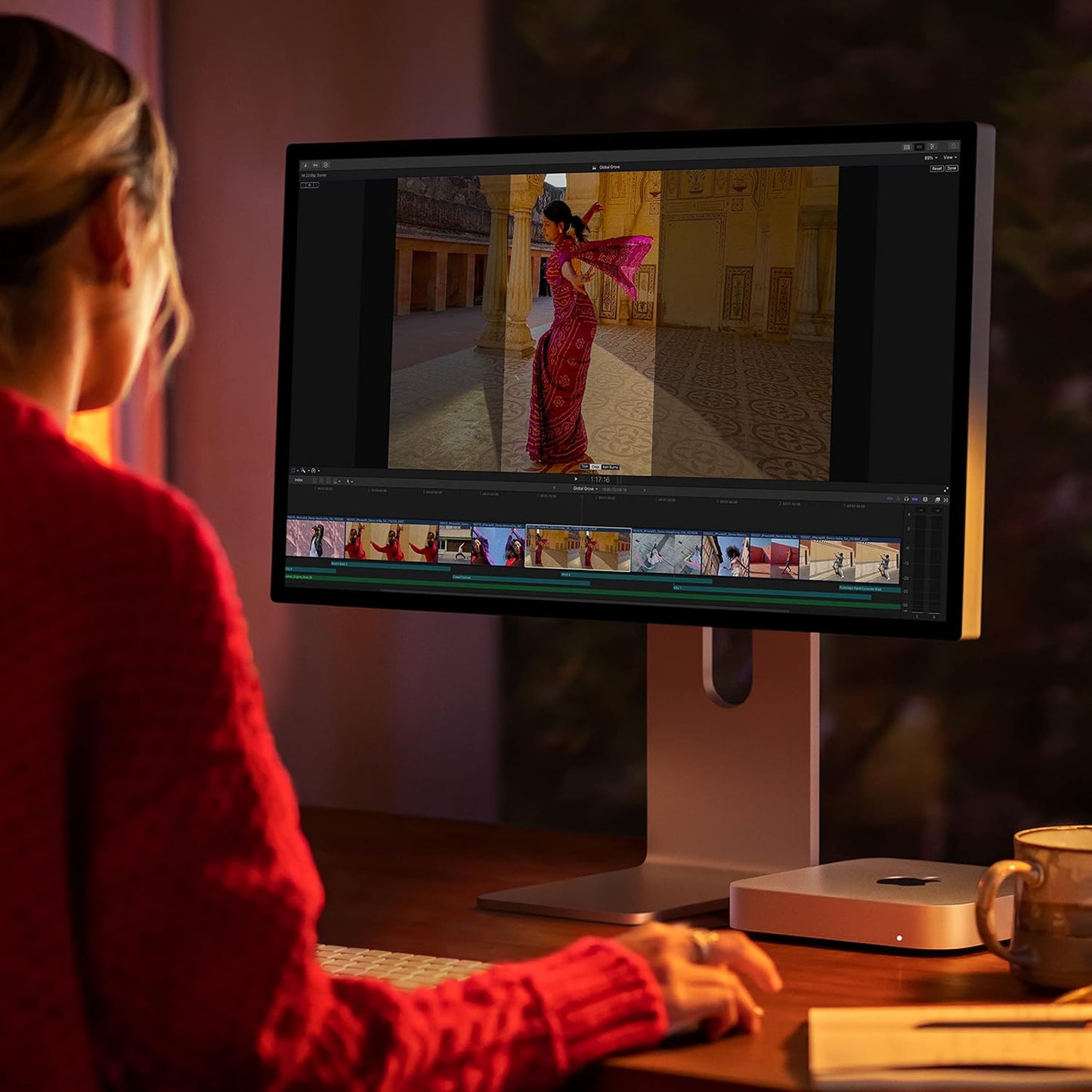 Apple 2023 Mac Mini Desktop Computer with Apple M2 Pro chip with 10‑core CPU and 16‑core GPU, 16GB Unified Memory, 512GB SSD Storage, Gigabit Ethernet. Works with iPhone/iPad