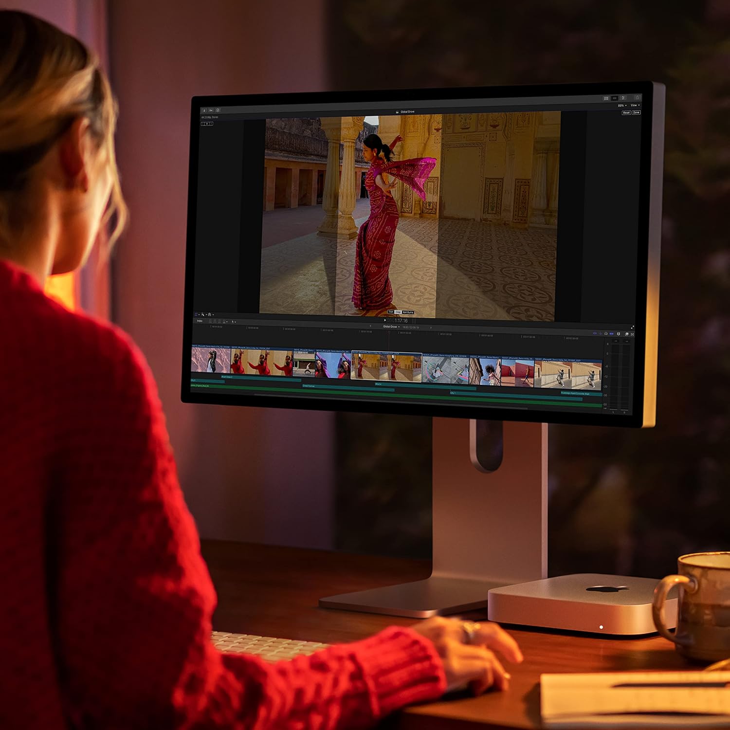 Apple 2023 Mac Mini Desktop Computer with Apple M2 Pro chip with 10‑core CPU and 16‑core GPU, 16GB Unified Memory, 512GB SSD Storage, Gigabit Ethernet. Works with iPhone/iPad