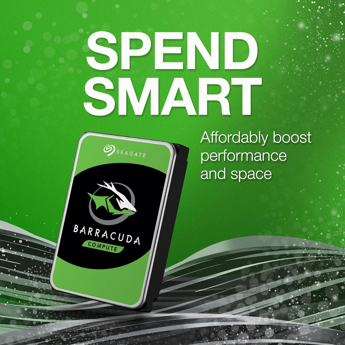 Seagate Barracuda 2 TB Internal Hard Drive HDD – 8.89 cm (3.5 Inch) SATA 6 Gb/s 5400 RPM 256 MB Cache for Computer Desktop PC (ST2000DM005)