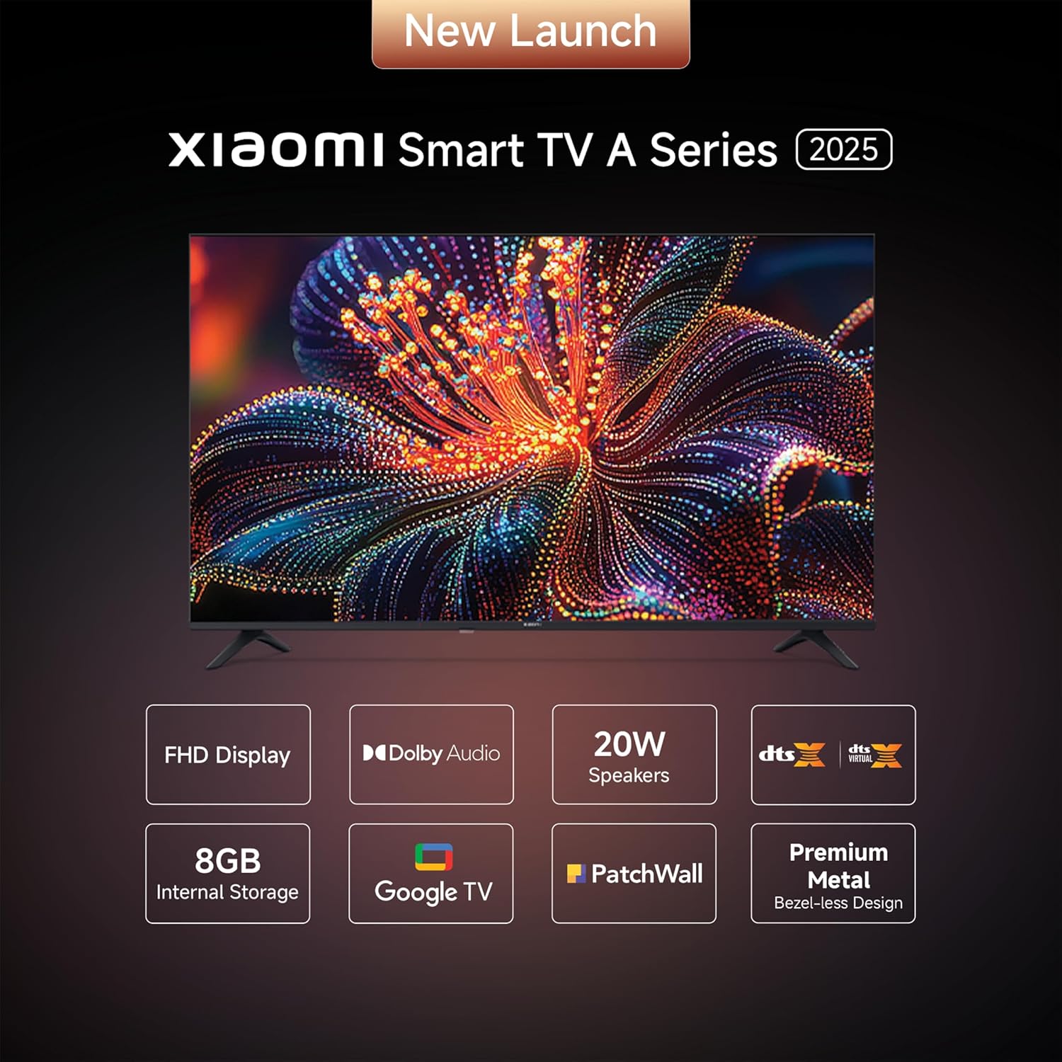 Xiaomi 80 cm (32 inch) A HD Ready Smart Google LED TV L32MB-AIN