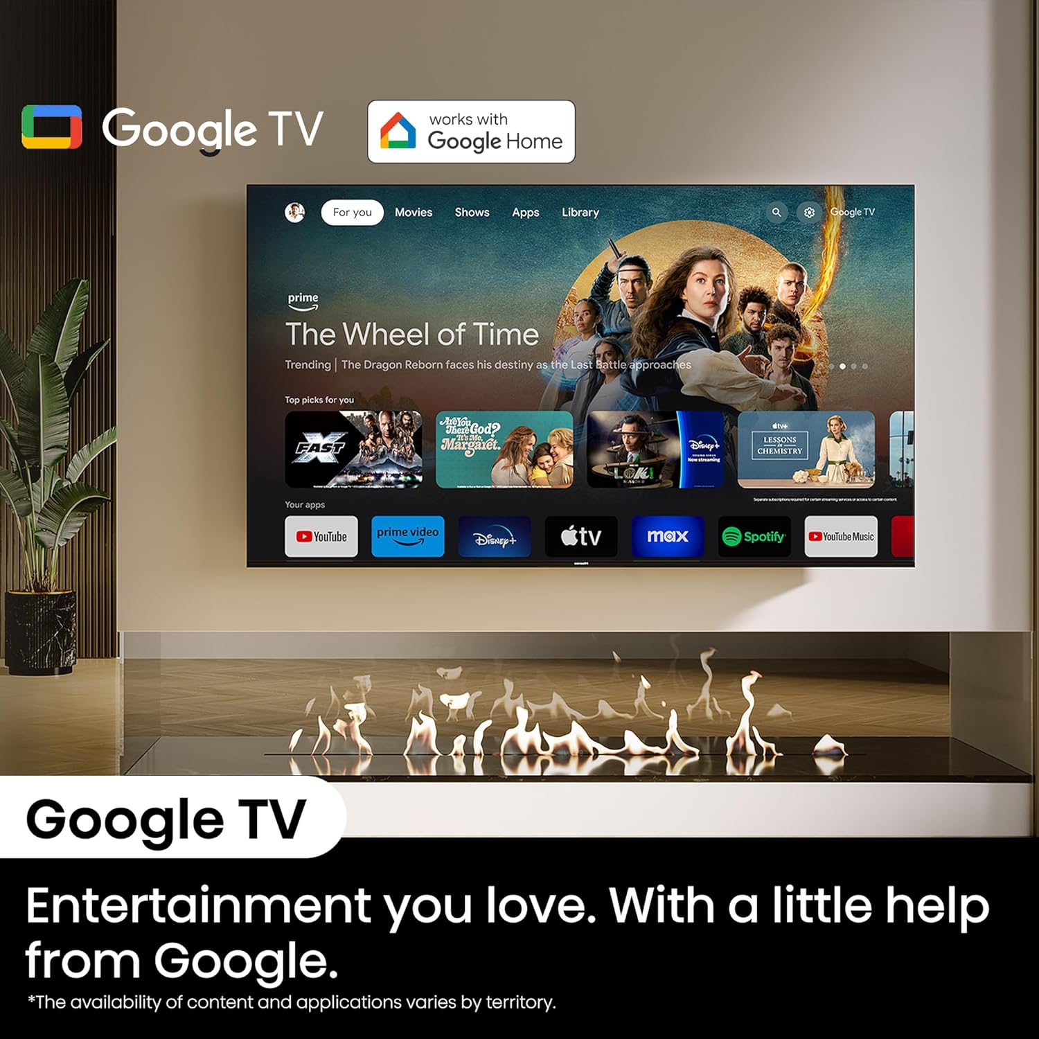 Hisense 139 cm (55 inches) E6N Series 4K Ultra HD Smart LED Google TV 55E6N (Black)