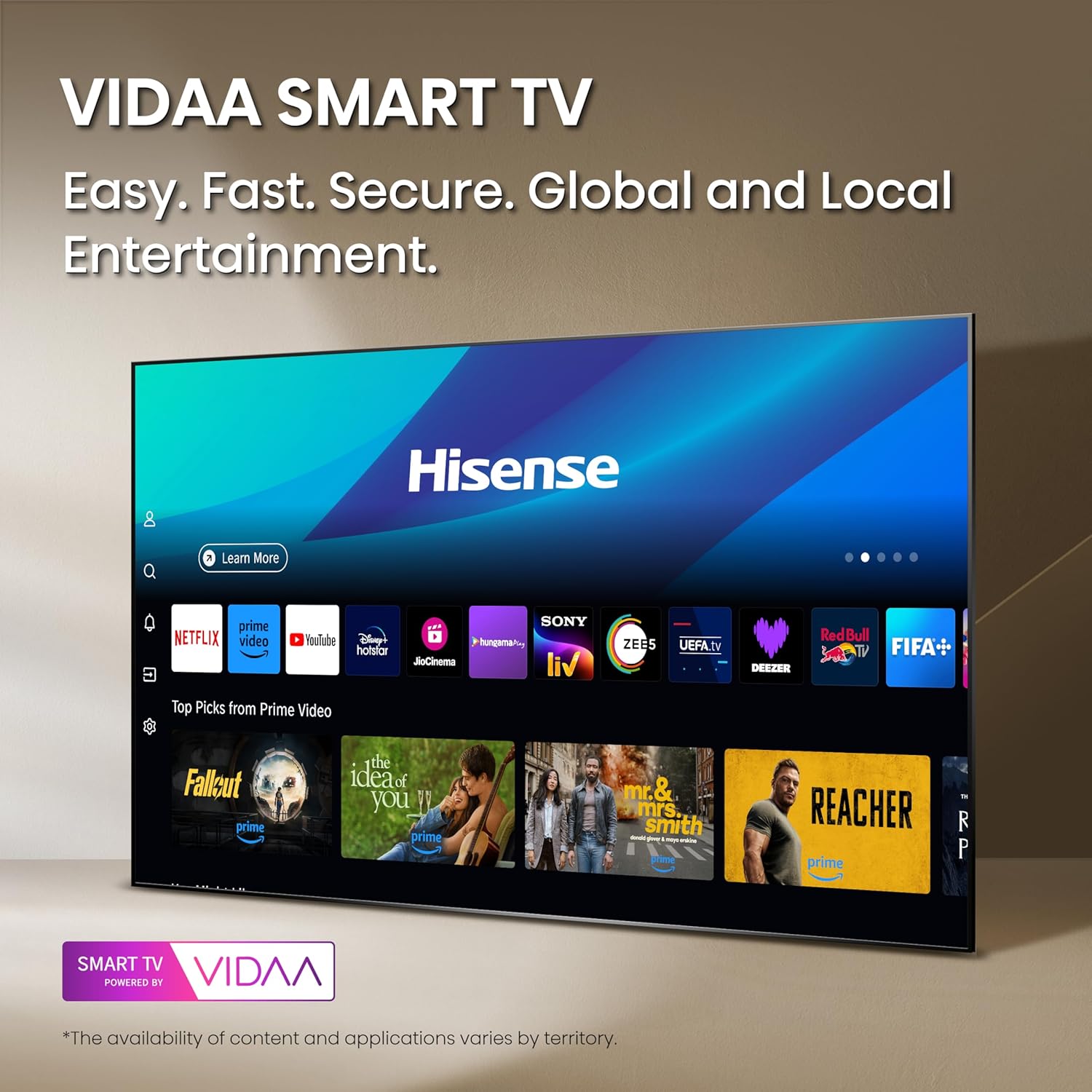 Hisense 189 cm (75 inches) E7Q Series 4K Ultra HD Smart QLED TV 75E7Q (Black)