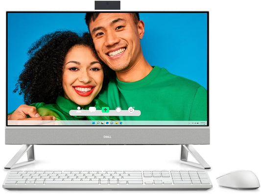 Dell Aio Inspiron 7730,Core 7-150U, 16 GB, 1TB SSD Windows 11 Home, Intel Graphics, 27.0" FHD Ntch Narrow Border Infinity Display Win 11 + Office H&S 2021 Pearl White Cover + Molded Speaker Grill