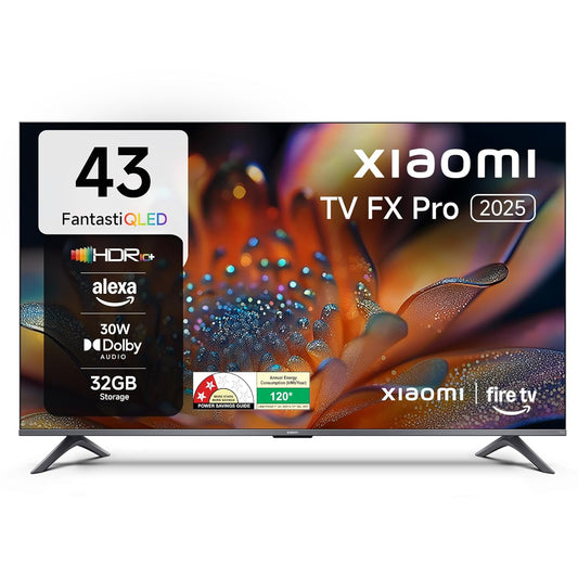 Xiaomi 108 cm (43 inch) FX Pro QLED Ultra HD 4K Smart Fire TV L43MB-FPIN